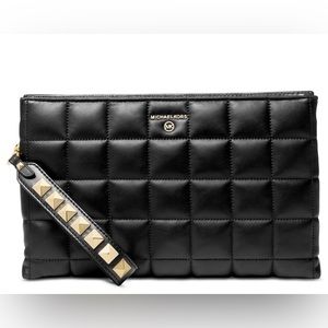 Michael Kors Jet Set Charm Extra Large Double Gusset Wristlet